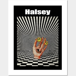 Illuminati Hand Of Halsey Posters and Art